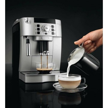 De'Longhi Magnifica S ECAM 22.110.SB Αυτόματη Μηχανή Espresso 1450W Πίεσης 15bar με Μύλο Άλεσης Ασημί